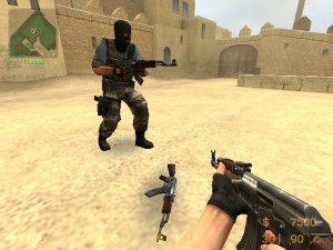 Point Blank AK47 for Counter Strike: Source VGUI