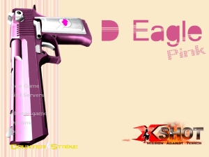 X-Shot Pink Deagle Background 2